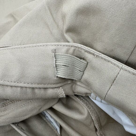 Old Navy High Rise Skinny Khaki Twill Pants Women's Size 10 Uniform Rolled Oats - Picture 5 of 7
